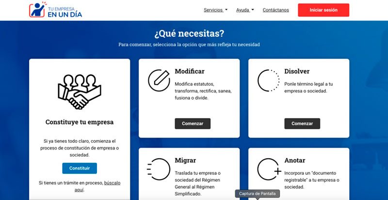 Cómo formar una EIRL y por qué podría ser ideal para ti 3 Paso 1 crear una eirl Ingresar a www.registrodeempresasysociedades.cl