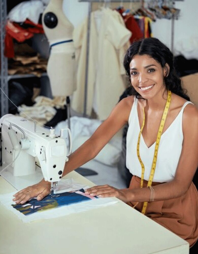 mujer trabajando