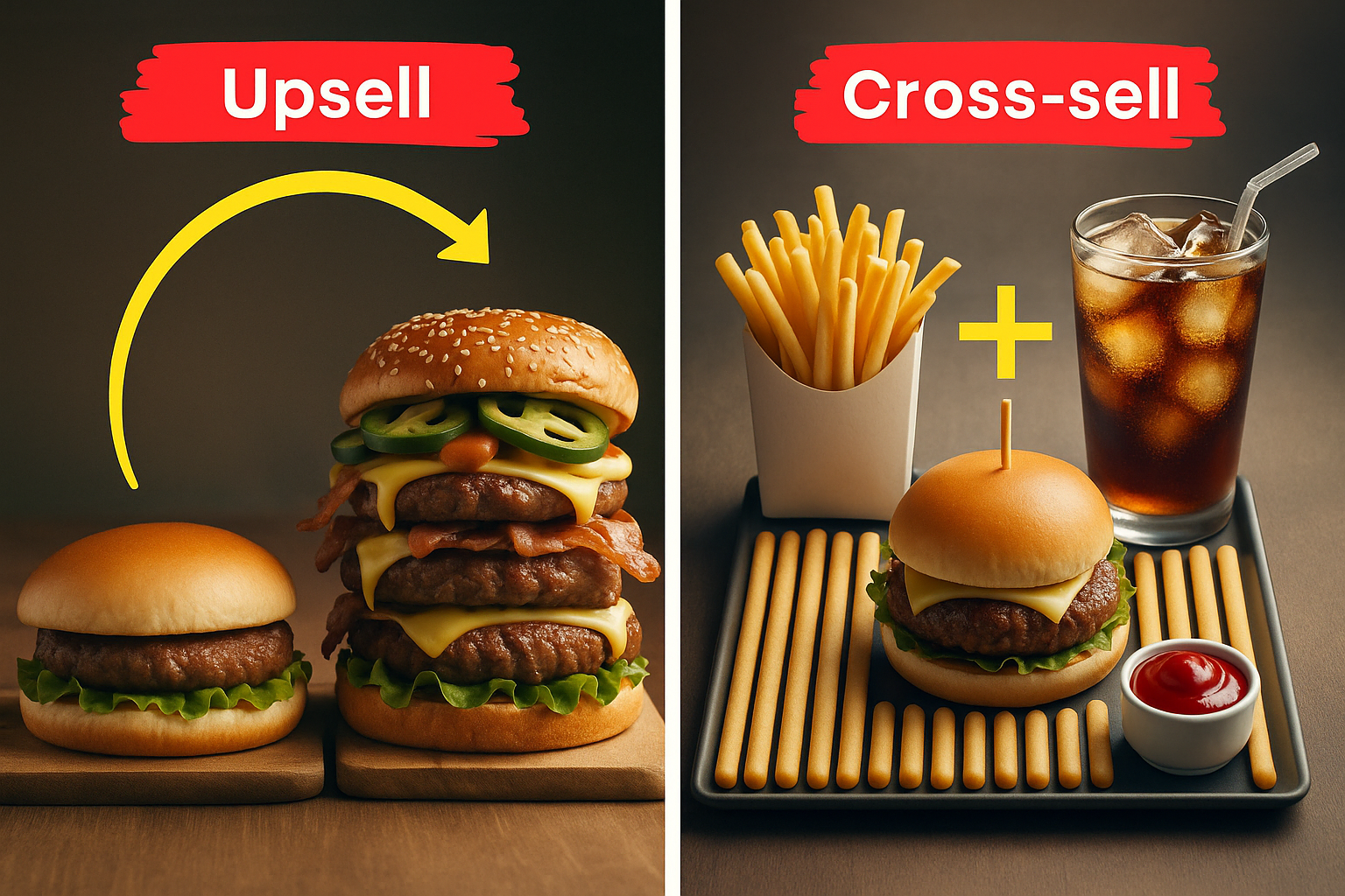 Ejemplo de Cross seling y upselling