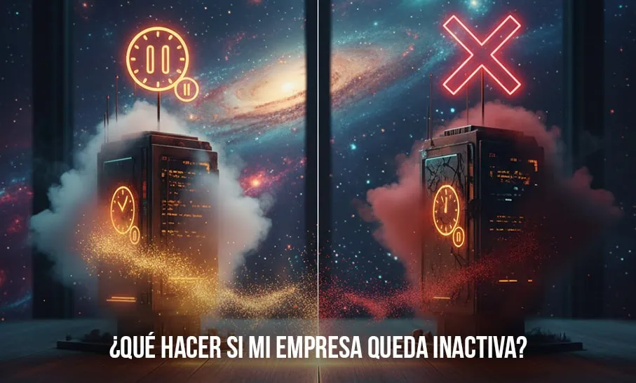 ¿Qué hacer si mi empresa queda inactiva?