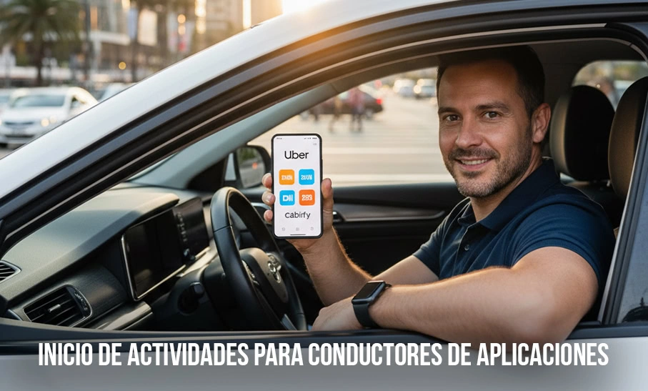 inicio de actividades para conductores