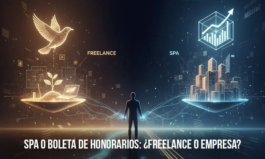 SpA o boleta de honorarios: ¿Me conviene ser freelance o empresa?