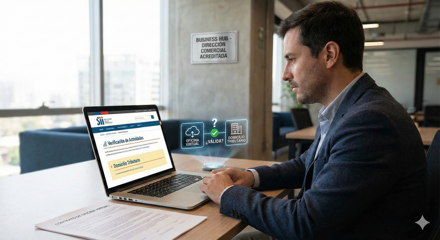 Domicilio tributario para verificación de actividades