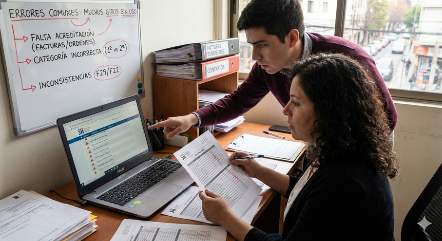 Verificación de actividades y giros declarados