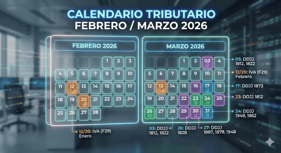 Calendario Operación Renta 2026