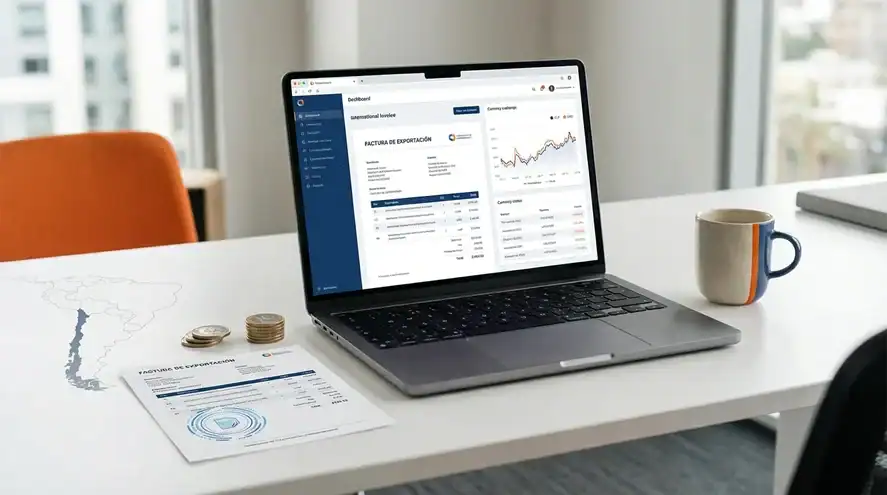 Factura al extranjero en Chile