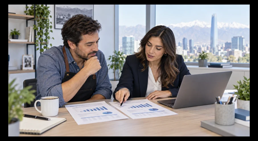 Análisis vertical y horizontal de estados financieros para una pyme